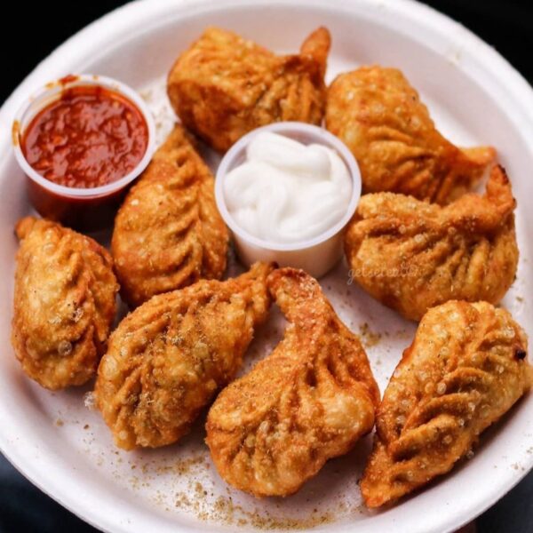 Fry momos